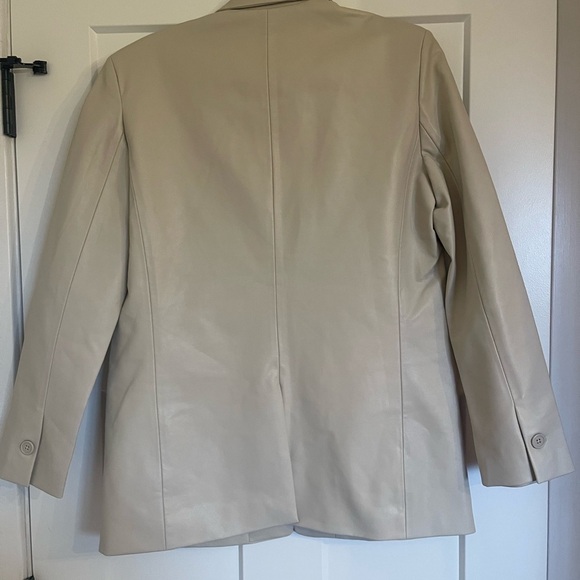 NWT Steve Madden Faux Leather Blazer Size S - Picture 5 of 8